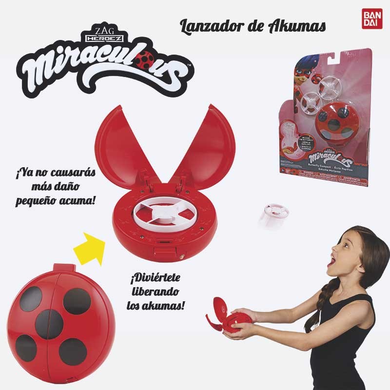 LADYBUG LANZADOR DE AKUMAS