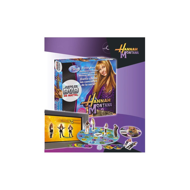 MG HANNAH JUEGO MESA CON DVD