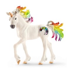 FIGURA UNICORNIO ARCOIRIS, POT