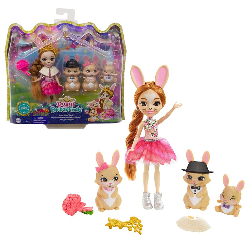 ENCHANTIMALS ROYAL FAM CONEJOS