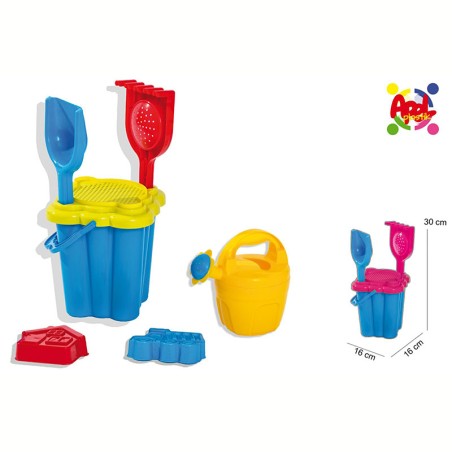 SET CUBO, PALA Y RASTRILLO