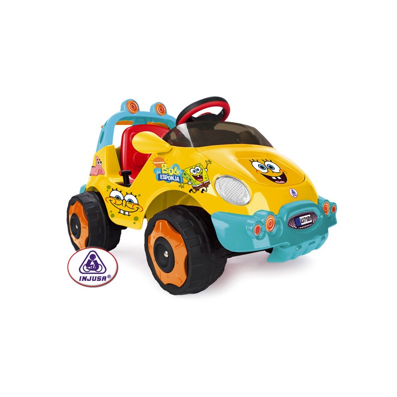 COCHE BUBBLE BOB ESPONJA 6V