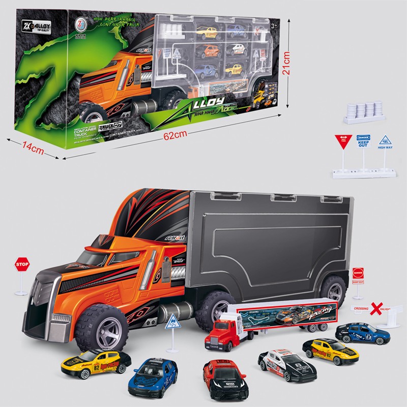 CAMION PORTACOCHES CON 6 COCHE