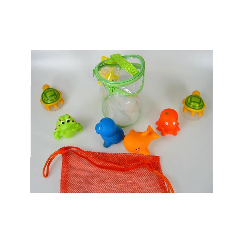 ANIMALES BAÑERA (6 EN BOLSA CO
