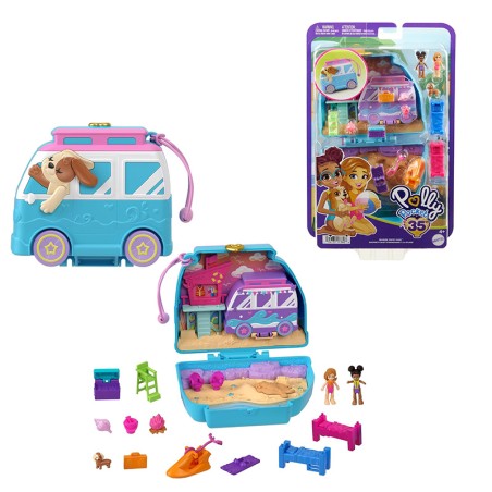 POLLY POCKET COFRE SEASIDE PUP