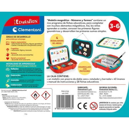 MALETIN MAGNETICO NUMEROS Y FO