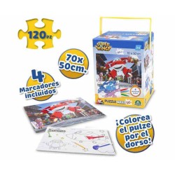 SUPER WINGS PUZZLE 120 PIEZAS