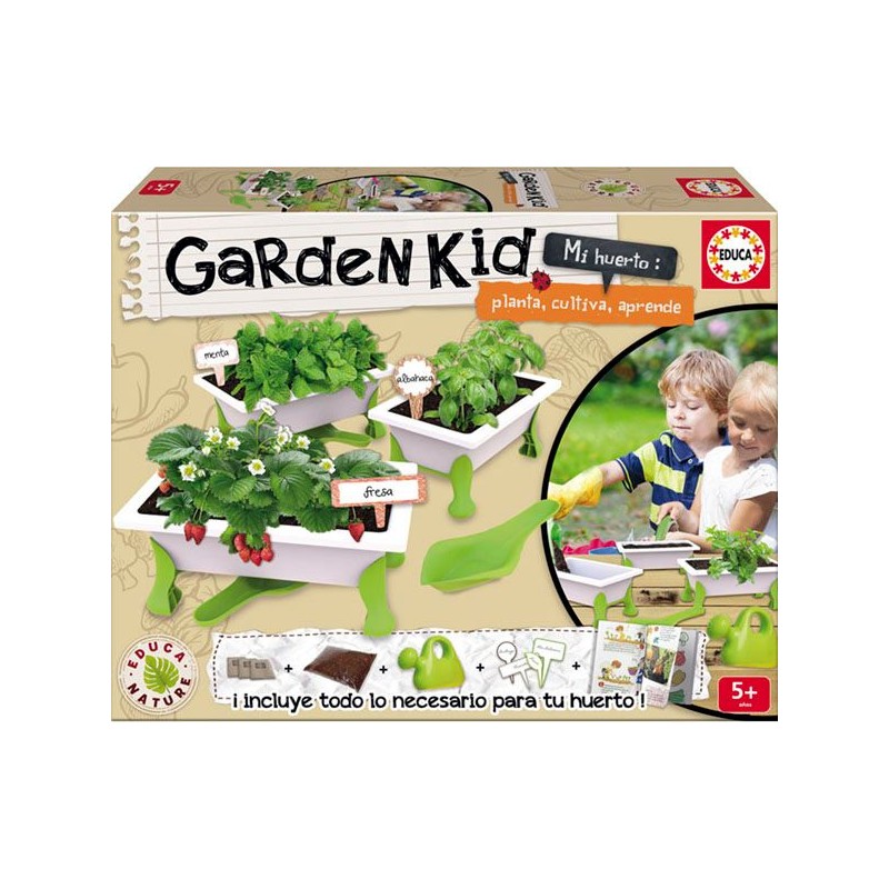 GARDEN KID FRESA-MENTA-ALBAHAC