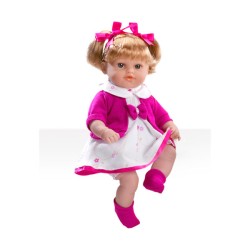 MUÑECA33 Cm EMMA VIOLETA MECA