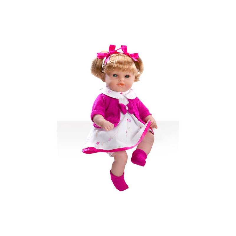 MUÑECA33 Cm EMMA VIOLETA MECA