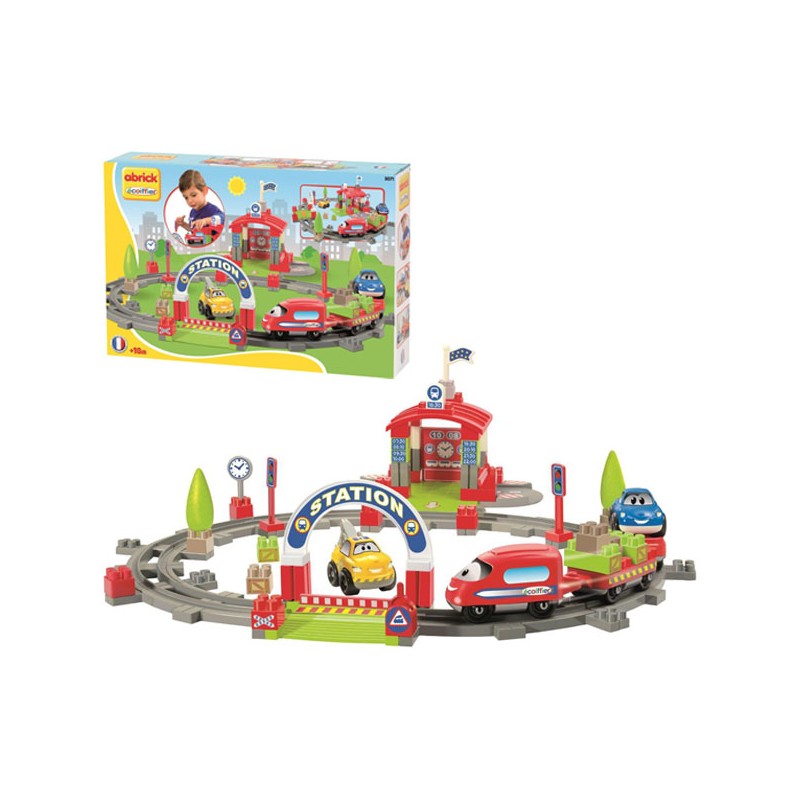 TREN + ESTACION FAST CAR