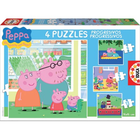 PUZZLE PROGRESIVOS PEPPA PIG 6