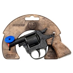 REVOLVER POLICIA 8 TIROS, NEGR