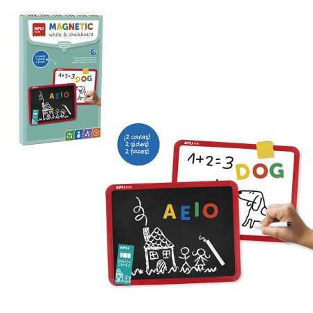 PIZARRA MAGNETICA DOBLE CARA