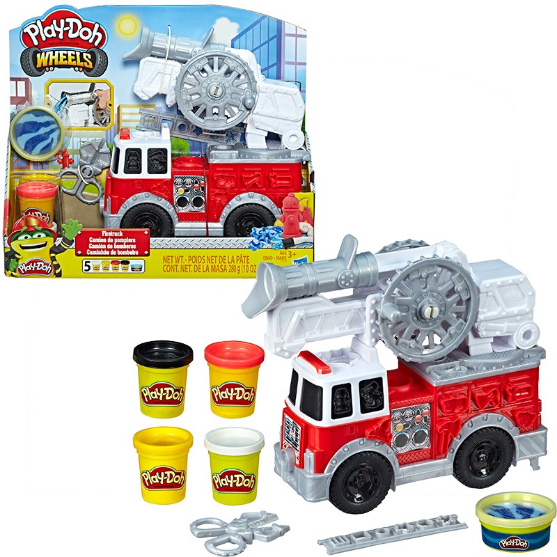 PLAYDOH CAMION DE BOMBEROS
