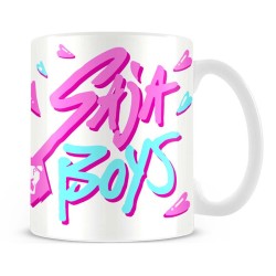 TAZA CERAMICA 325 ML  SAJA BOY