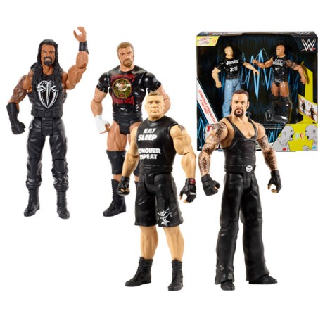 WWE PACK 2 FIGURAS TOUGH TALKE