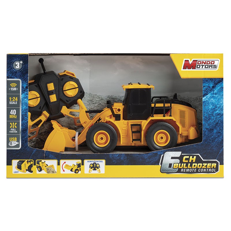 RC 1:24 CONSTRUCTION BULLDOZER