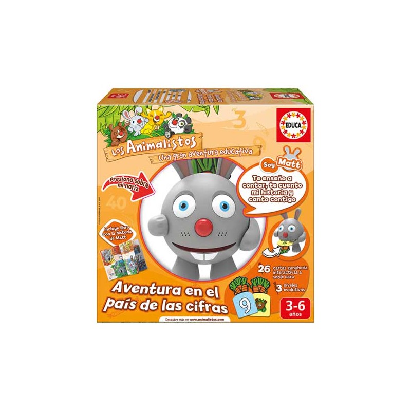 ANIMALISTO MATT EL CONEJO CIFR