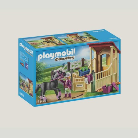 CABALLO ARABE CON ESTABLO