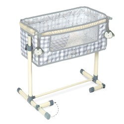 PIPO CUNA REGULABLE DUERME CON