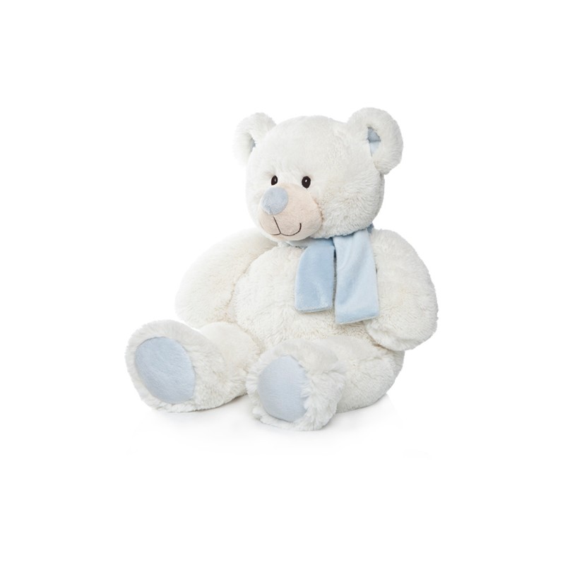 PELUCHE OSO BUFANDA MARFIL CEL