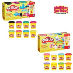 PLAYDOH PACK 8 BOTES