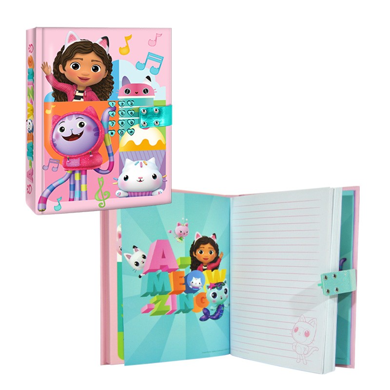 DIARIO SECRETO + SONIDO GABBYS DOLLHOUSE
