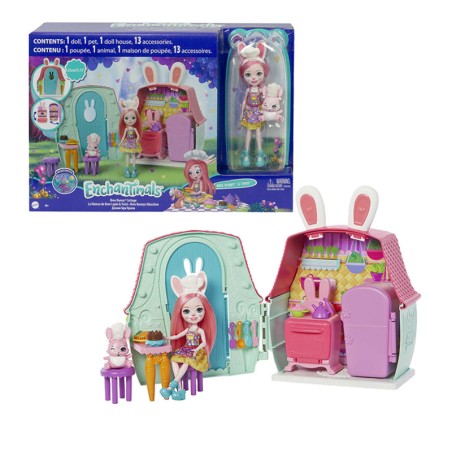 ENCHANTIMALS BREE BUNNY CASITA