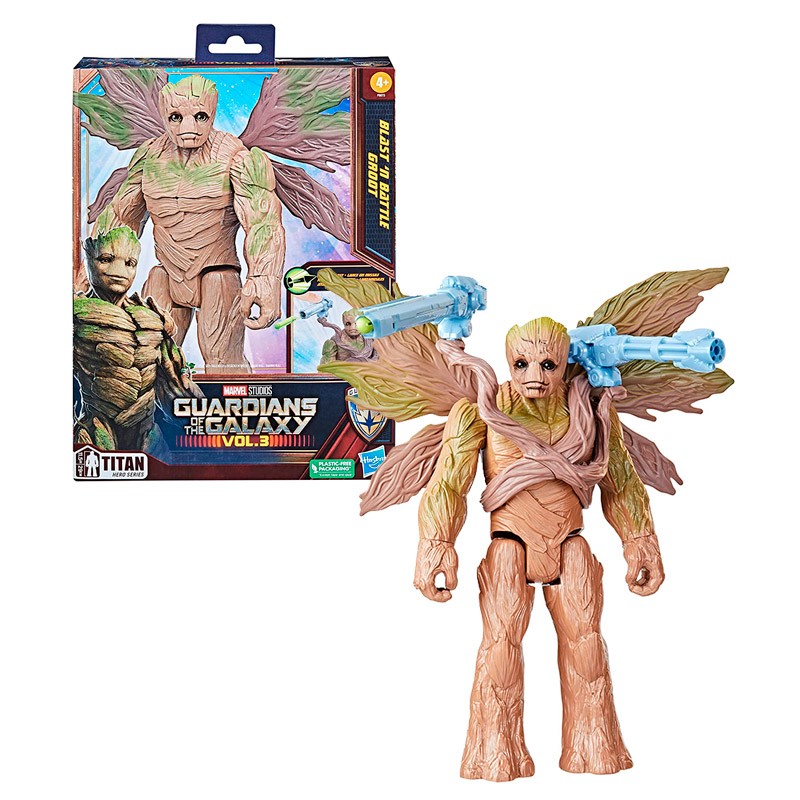 AVENGERS FIGURA GROOT BATALLA