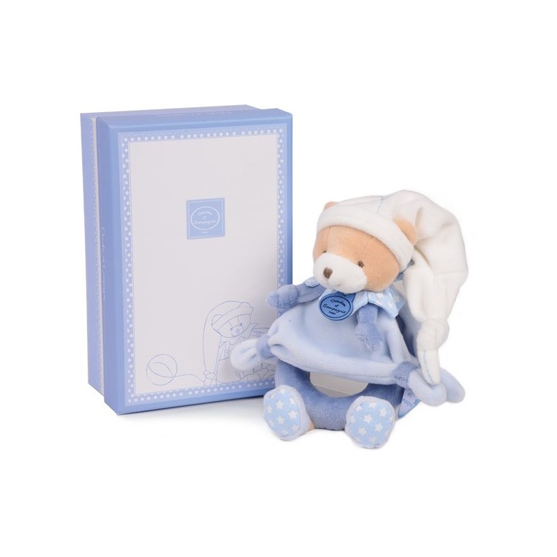 PETIT CHOU OSO AZUL- SONAJERO