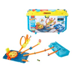 HOTWHEELS CAJA DE PISTAS CON L