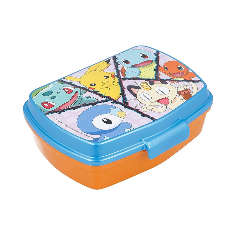 SANDWICHERA RECTANGULAR POKEMO