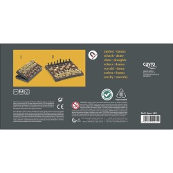 AJEDREZ-DAMAS MAGNETICO GRANDE