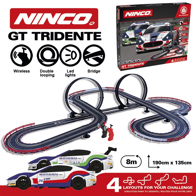 CIRCUITO NINCO GT TRIDENTE WIR