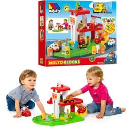 ESTACION DE BOMBEROS CON COCHE