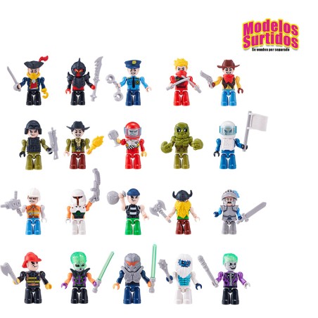 MAX BRICKS 15 FIGURAS CONSTRUC