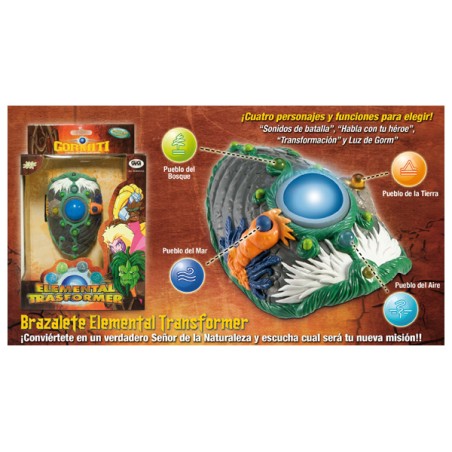 GORMITI CARTOON BRAZAL. TRANSF