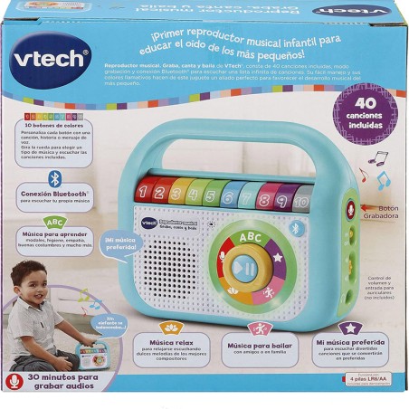 REPRODUCTOR MUSICAL GRABA CANT