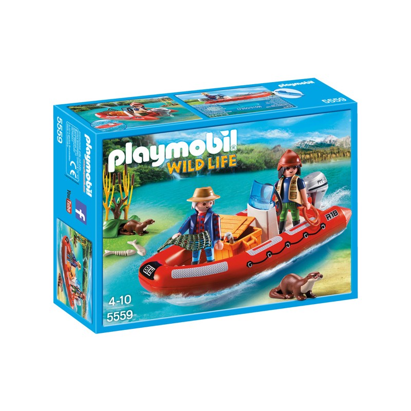 BOTE HINCHABLE CON EXPLORADORE