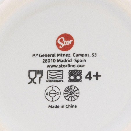 TAZA CERAMICA DESAYUNO 400 ML