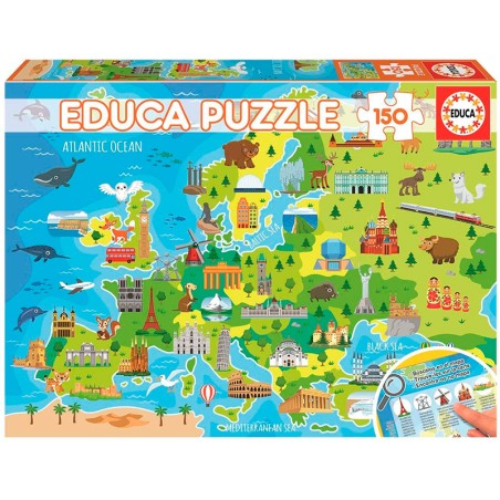PUZZLE 150P MAPA EUROPA