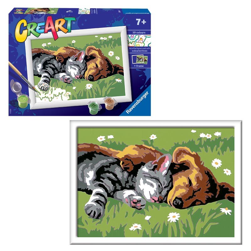 CREART SERIE E GATO Y PERRO