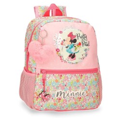MINNIE FLORALS MOCHILA ADAPT.2
