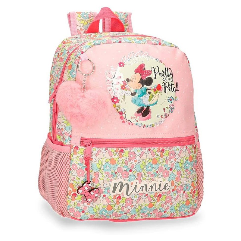 MINNIE FLORALS MOCHILA ADAPT.2