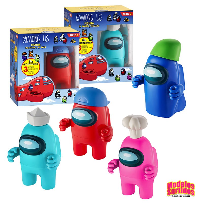 AMONG US S2 FIGURA DE ACCION P