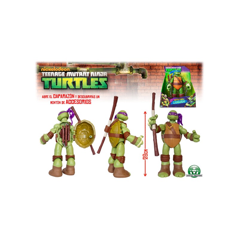 TOTUGAS NINJA FIGURAS 28CM 4 M