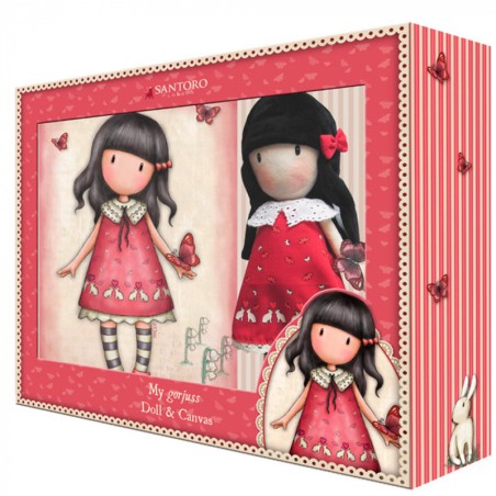 SET DE REGALO MUÑECA Y LIENZO