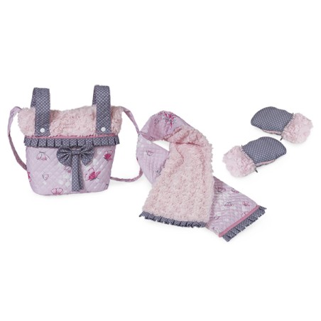 MARIA BOLSO+BUFANDA+ MANOPLAS