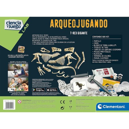 ARQUEOJUGANDO T- REX GIGANTE